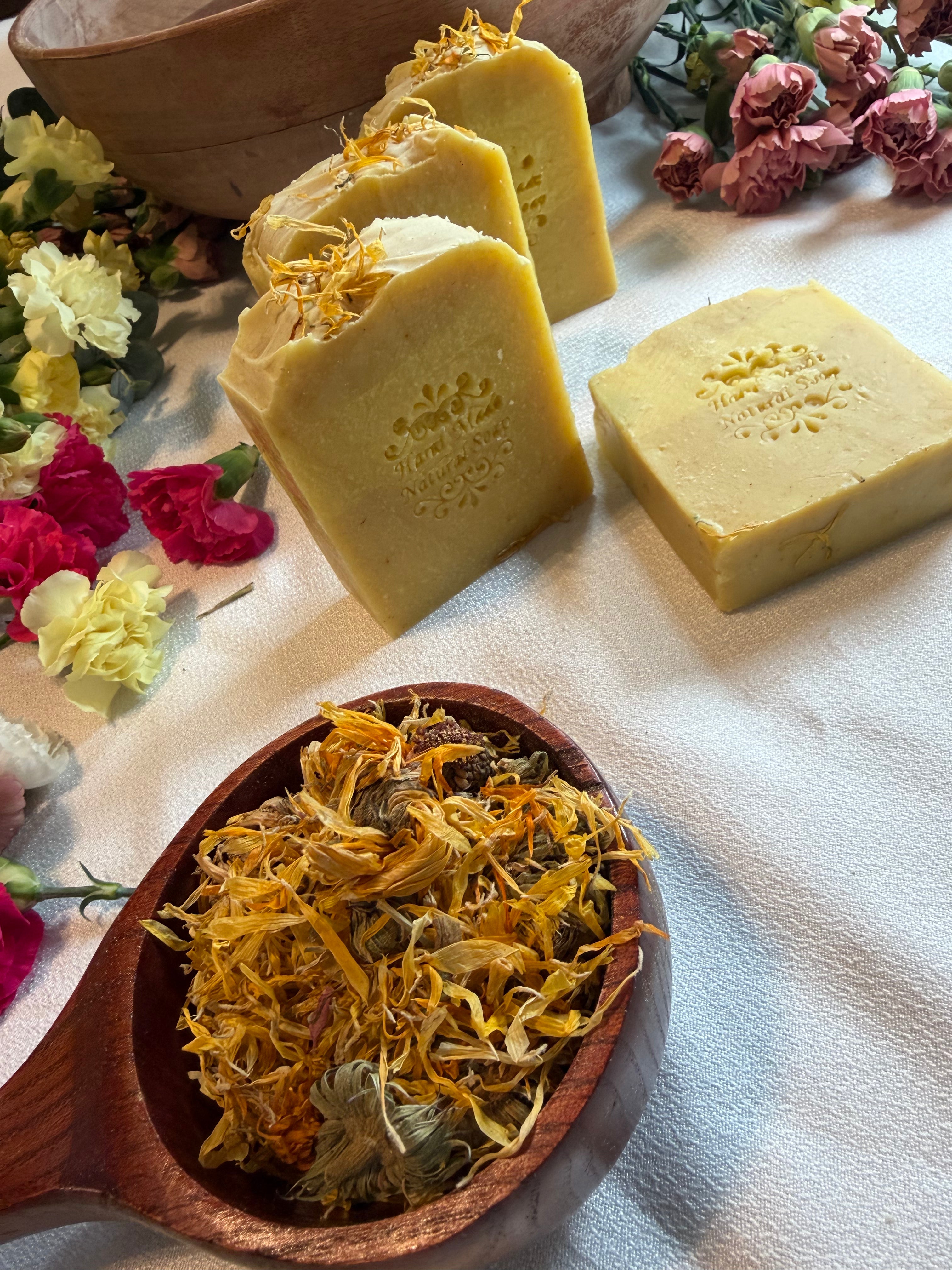 Calèndula Pura-Jabon Arteasanal