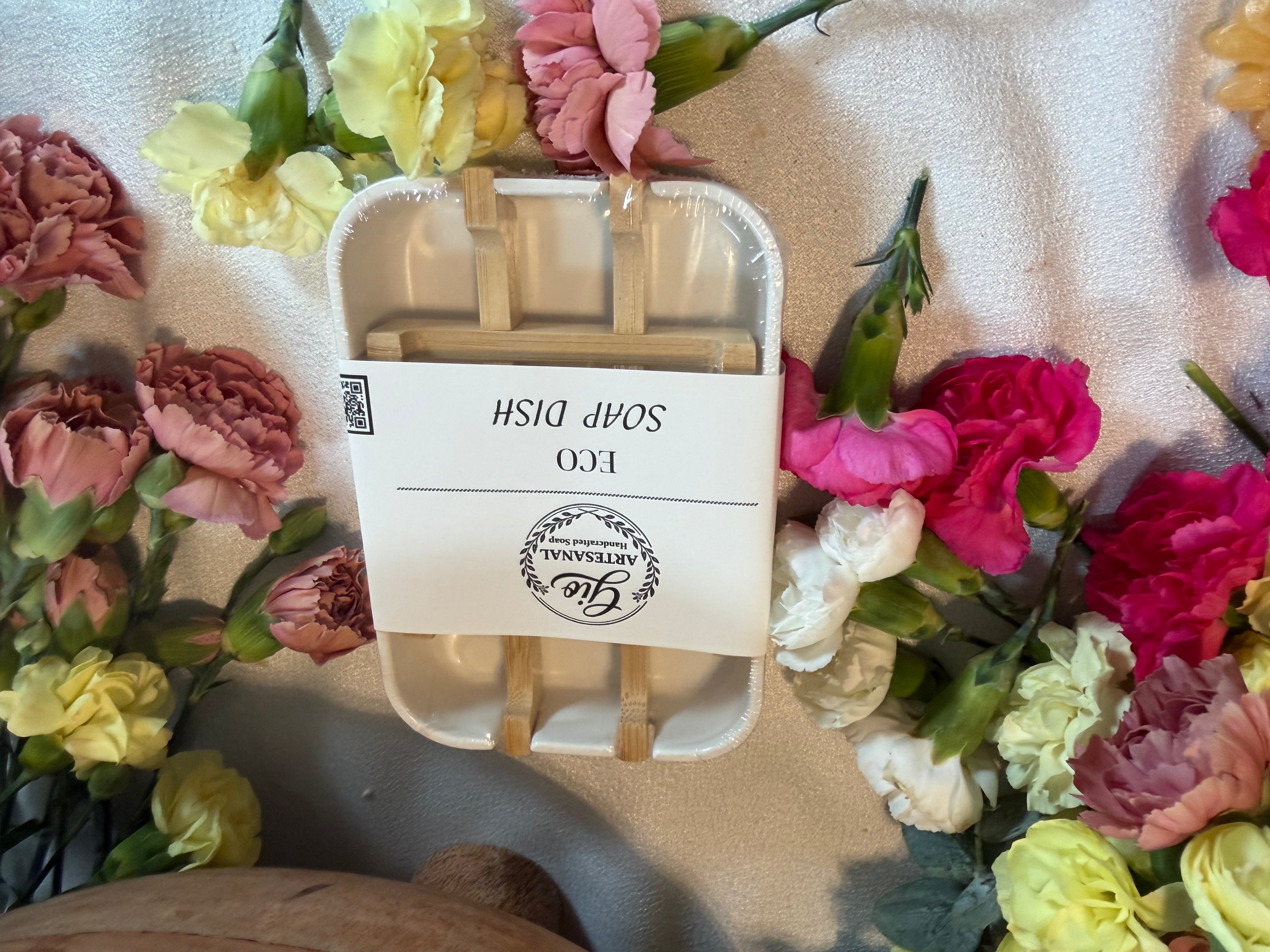 Soporte para jabón natural